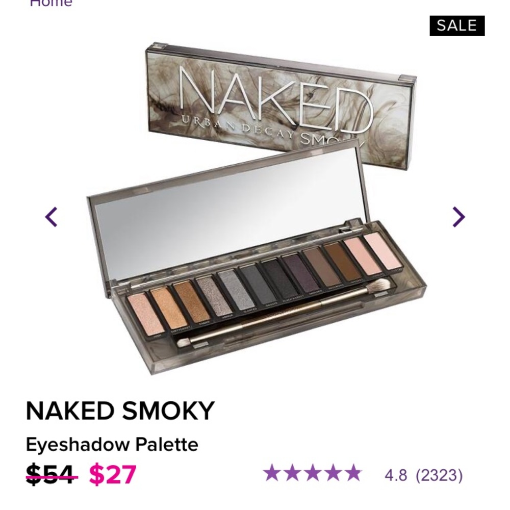 Urban Decay Naked Smoky Palette